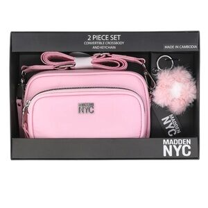 Pink Madden NYC Camera Bag.